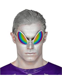 Gafas extraterrestres con lentes holográficas,