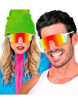 Gafas Lente de Espejo Arcoíris