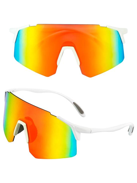 Gafas Lente de Espejo Arcoíris