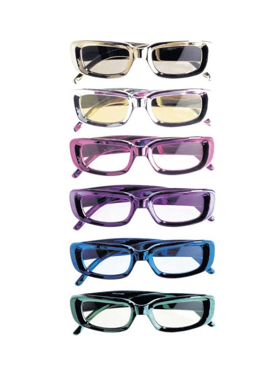 Gafas Metalizadas Colores  Unisex