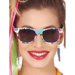 Gafas Multicolor años 80