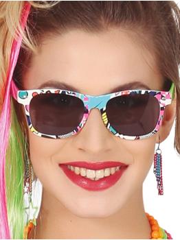 Gafas Multicolor años 80