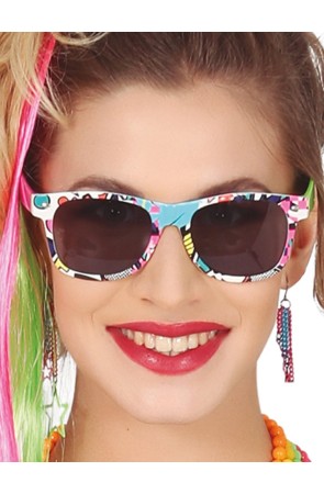 Gafas Multicolor años 80