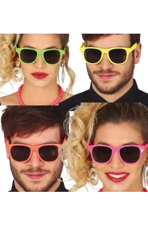 Gafas Neón años 80 fiesta