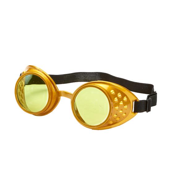 Gafas Steampunk doradas Gafas Steampunk doradas