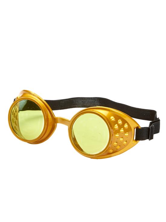 Gafas Steampunk doradas