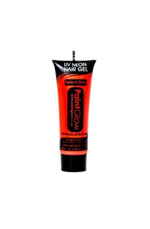 Gel Pelo Fluorescente en la Oscuridad Naranja