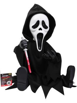 GhostFace Motion Figura Animada, 11 Pulgadas, Negro