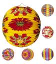 Globo Papel Pintado Hawaiano.25 cms