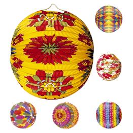 Globo Papel Pintado Hawaiano.25 cms