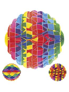 Globo Papel Pintado Hawaiano 28 cms