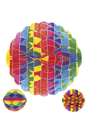 Globo Papel Pintado Hawaiano 28 cms