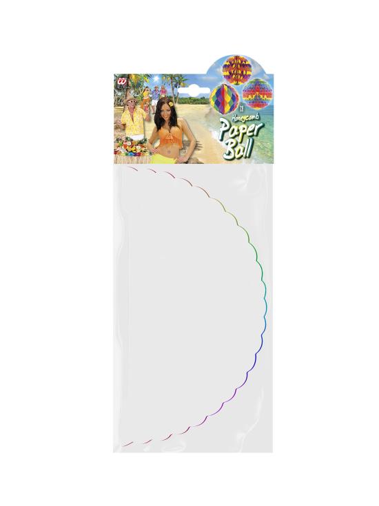 Globo Papel Pintado Hawaiano 28 cms