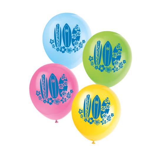 Globos adorno Hawaiano Pack de 8 Globos adorno Hawaiano Pack de 8