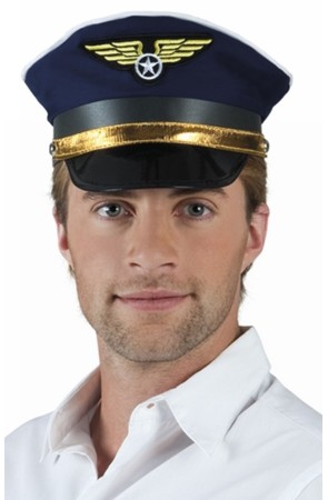 Gorra de Piloto Comercial adulto
