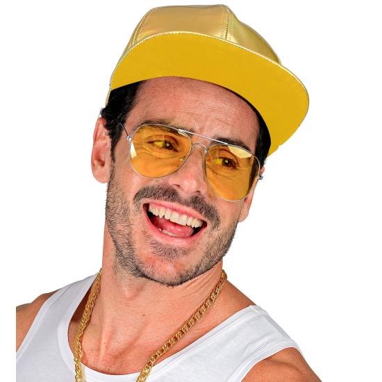 Gorra Holográfica Oro - Accesorio de Disfraz Moderno y Original