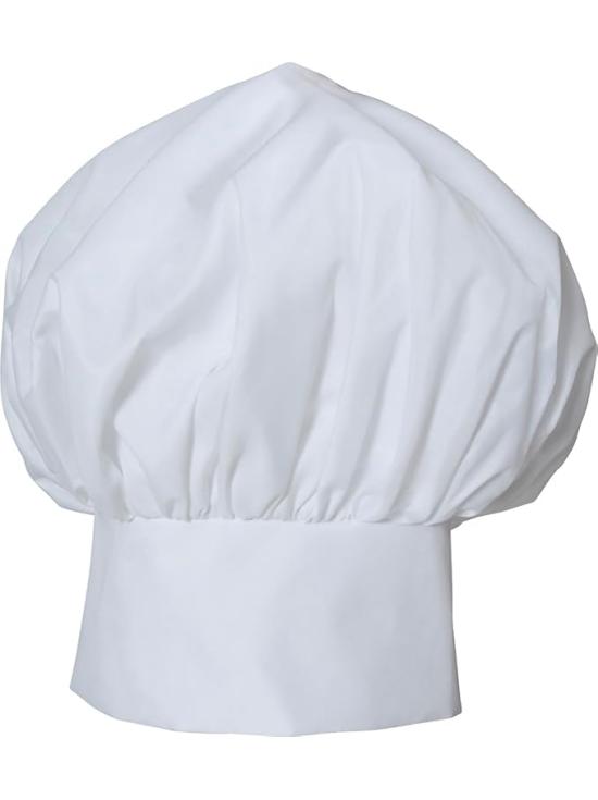 Gorro de Chef Blanco Adulto | Accesorio Disfraz Cocinero