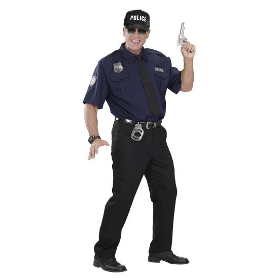 Gorra Policia Ajustable para adultos