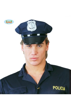 Gorra policía Lujo.