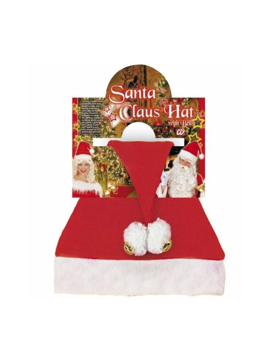Gorro con Campanilla de Papa Noel