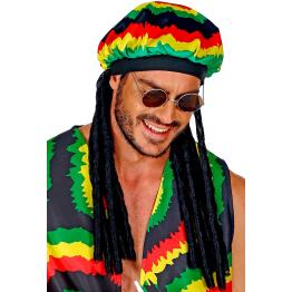 Gorro de Jamaicano con rastas