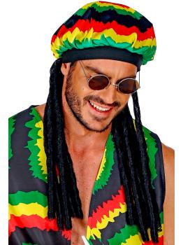 Gorro de Jamaicano con rastas