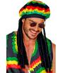 Gorro de Jamaicano con rastas