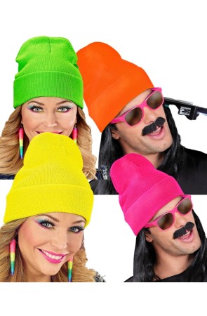 Gorro de Lana Colores Neón