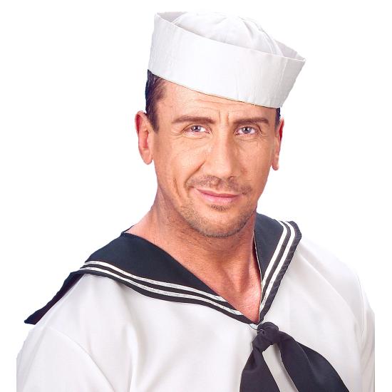Sombrero de Marinero Blanco para Adulto