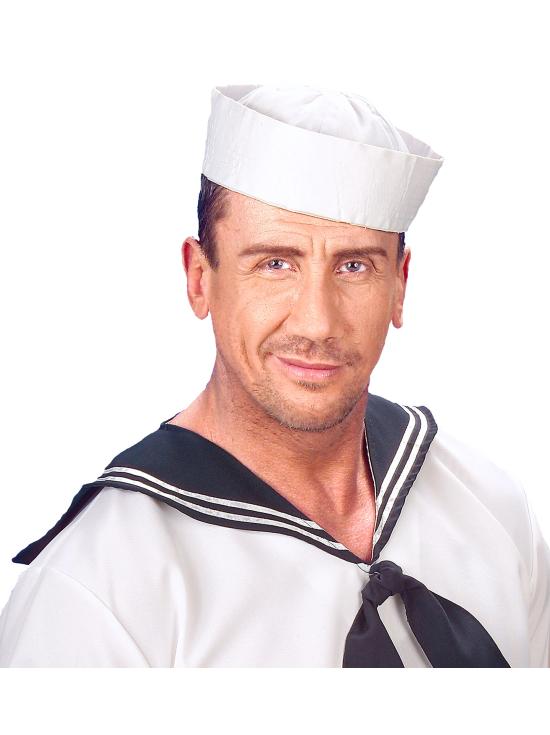Sombrero de Marinero Blanco para Adulto