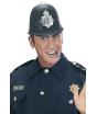 Gorro de Policía Ingles Bobby plástico duro