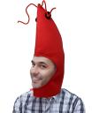 Gorro Gamba Roja – Accesorio Divertido para Disfraces