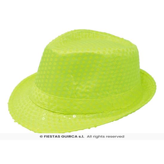 Gorro gánster de lentejuelas para adultos