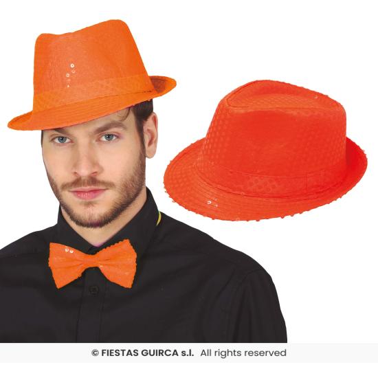 Gorro gánster de lentejuelas para adultos