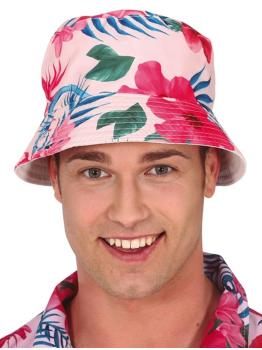 Gorro Hawaiano Flamencos