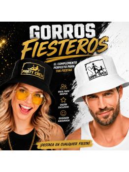 Gorro Party Crew para Fiestas y Despedidas