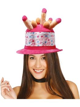 Gorro Pastel con Penes para Despedidas