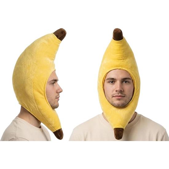 Gorro plátano de tela para destacar en cualquier fiesta