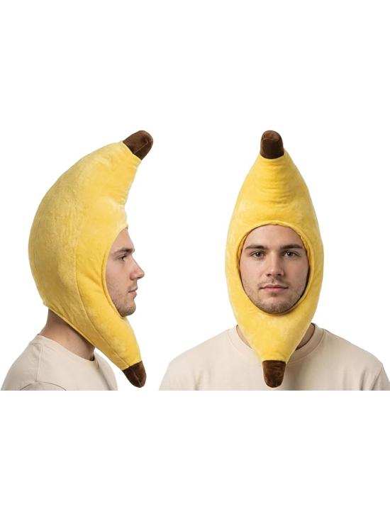 Gorro plátano de tela para destacar en cualquier fiesta