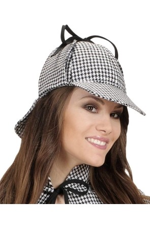 Gorro Sherlock Holmes para adultos