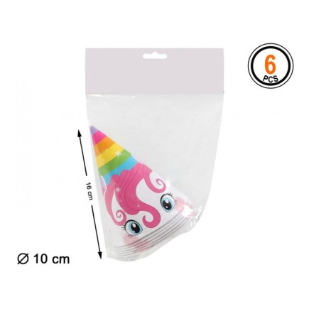 Comprar Gorro Unicornio Fiesta Cumpleaños Adornos para Fiestas Cumpleaños Decoración y > Gorros para Fiestas y Cumpleaños | Tienda de disfraces en Madrid, disfracestuyyo.com
