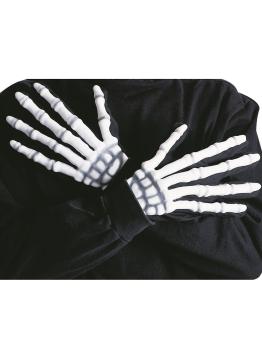 Guantes 3D de Esqueleto Fluorescentes