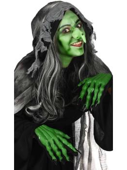 Guantes 3D Verdes para disfraces de terror