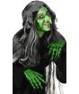 Guantes 3D Verdes para disfraces de terror