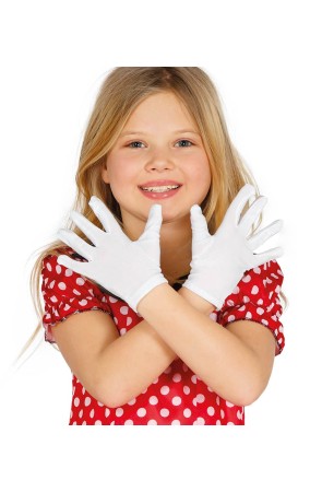 Guantes Blancos infantiles 19 cm