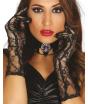 Guantes Calados negros 38 cms