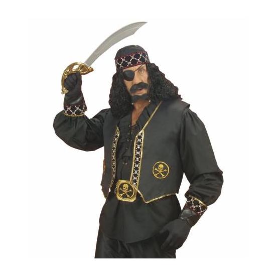 Guantes negros de Pirata sÍmil piel Guantes negros de Pirata sÍmil piel