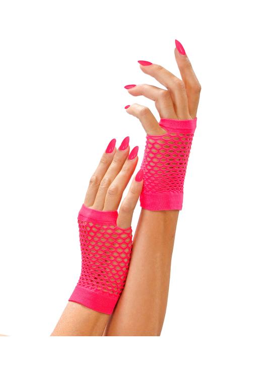 Guantes sin dedo Red Fluorescentes Rosa