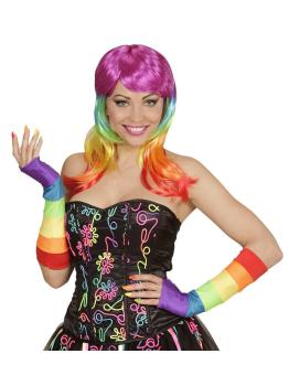 Guantes Sin Dedos Arcoiris
