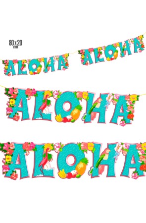 Guirnalda aloha 80 x 20 cm